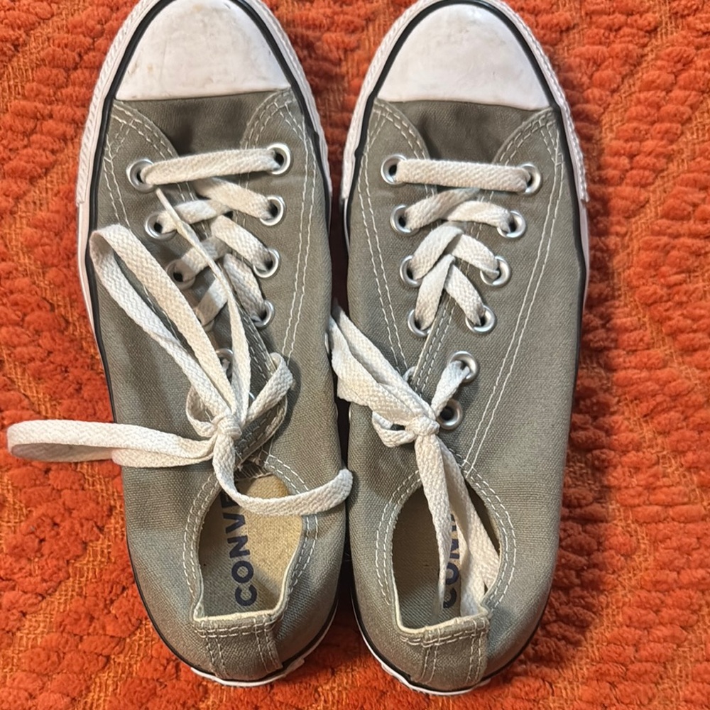 2/$25 Converse Classic Olive Green Canvas Shoes